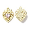 Eco-Friendly Alloy Pendants PALLOY-M215-11G-01-2