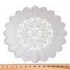 201 Stainless Steel 3D Rotating Hanging Wind Spinner STAS-B122-01P-10-3