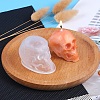 Skull Decoration DIY Silicone Mold DIY-TAC0032-04B-3