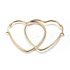 201 Stainless Steel Hoop Earrings LS-EJEW-A052-12B-1