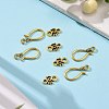 Tibetan Style Hook and Eye Clasps GLF1278Y-4
