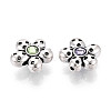 Tibetan Style Alloy Beads TIBE-N013-28AS-2