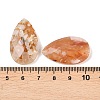 Natural Cherry Blossom Agate Pendants G-K381-09-3