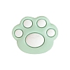 Bear Paw Food Grade Eco-Friendly Silicone Focal Beads LS-PW-WG35619-02-1