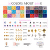 DIY Preppy Bracelet Making Kit DIY-TA0008-97-12