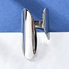 Non-Tarnish 304 Stainless Steel Open Cuff Ring RJEW-Q775-01P-1