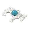 Dyed Synthetic Turquoise Pendants LS-STAS-G374-05S-03-2