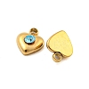304 Stainless Steel Pendants STAS-L080-008G-04-2