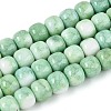 Ombre Effect Dyed Glass Beads Strands GLAA-N067-01A-18-1