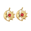 304 Stainless Steel Rhinestone Pendants STAS-Z166-24G-01-1