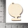 Color Printing Wood Pendants WOOD-S062-02D-3