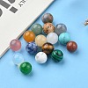 Natural & Synthetic Gemstone Stone Beads G-S117-10mm-M-6