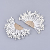 Polycotton(Polyester Cotton) Tassel Pendant Decorations FIND-T041-03-2
