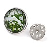 Round Glass Brooches JEWB-A022-02D-2
