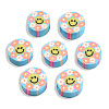 Handmade Polymer Clay Beads CLAY-T019-14E-1