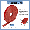 TPE Self-Adhesive Flexible Molding Trim DIY-WH0578-82C-02-2