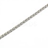 Tarnish Resistant 304 Stainless Steel Wheat Chain Necklace Making LS-STAS-A028-N005P-2