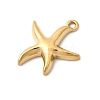 Ocean Theme 304 Stainless Steel Pendants STAS-G389-03G-03-2