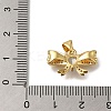 Rack Plating Brass Micro Pave Cubic Zirconia Pendants KK-G500-27G-03-3
