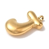 Ion Plating(IP) 304 Stainless Steel Pendants X-STAS-M017-08G-10-2