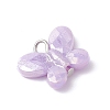 Opaque Acrylic Imitation Pearl Beads Pendants PALLOY-JF04293-4