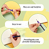 50Pcs 5 Colors Vase Shape EVA Foam Pencil Grips FIND-GA0003-43-3