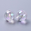 Eco-Friendly Transparent Acrylic Beads LS-PL736-2-2