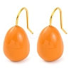304 Stainless Steel Enamel Teardrop Dangle Earrings for Women EJEW-U023-01G-02-2