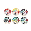 Rack Plating Alloy Enamel Pendants FIND-Z062-01G-1