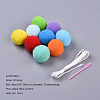 Felt Ball Garlands LS-AJEW-CJC0001-41B-2