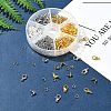 DIY Zinc Alloy Lobster Claw Clasps & 304 Stainless Steel Open Jump Rings & Brass Bead Tips Making Findings Kits DIY-FS0006-92-8