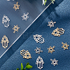 24Pcs 4 Style 201 Stainless Steel Charms STAS-DC0008-60-4