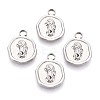 Non-Tarnish 304 Stainless Steel Pendants STAS-F282-07P-1