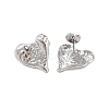 Non-Tarnish 304 Stainless Steel Earrings STAS-S125-07P-1
