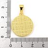 Brass Pendants KK-P263-14G-10-3