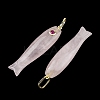Natural & Synthetic Mixed Gemstone Carved Pendants GG-CBA8D06-01G-3