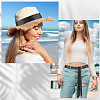 Polka Dot Pattern Polyester Long Silk Scarf for Women Girls AJEW-WH20042-79D-5