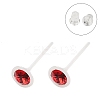 Hypoallergenic Bioceramics Zirconia Ceramic Stud Earrings EJEW-C111-04C-1