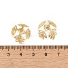 Brass Bead Caps KK-P259-03B-G-3