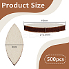 100Pcs Horse Eye Unfinished Wooden WOOD-WH0124-122B-2