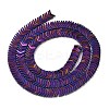 Electroplate Non-magnetic Synthetic Hematite Bead Strands G-F300-19-04-4