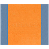 Square Waterproof Polyester Picnic Mat with 4 Stakes AJEW-WH20080-37B-1