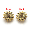 Tibetan Style Alloy Sun Beads LS-X-TIBEP-GC188-AG-NR-2