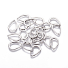Tarnish Resistant 304 Stainless Steel Open Pendants STAS-L234-085P-1