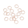 Brass Jump Rings KK-WH0060-01C-RG-3