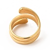 Ion Plating(IP) 304 Stainless Steel Finger Rings for Women Men RJEW-C049-04B-G-3