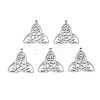 Non-Tarnish 201 Stainless Steel Pendants STAS-N098-046P-1