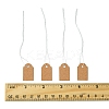 100Pcs Kraft Paper Tags AJEW-FS0001-14-5