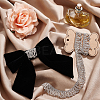Brass Glass Rhinestone Strass Chains FIND-BC0001-84-4