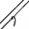 304 Stainless Steel Curb Chain Necklace for Men Women NJEW-K245-018A-2